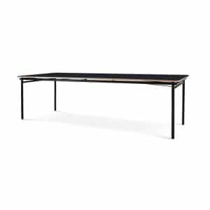 Eva Solo Furniture Taffel spisebord - Sort linoleum - 90 x 250 / 370 cm