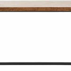 Spisebord, Kant by House Doctor (H: 74 cm. B: 90 cm. L: 240 cm., Mørkebrun/Sort)