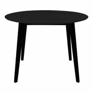Spisebord i sort Ø105x75 cm - 2201037
