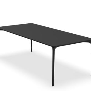 Fast Design AllSize Spisebord - 301x101cm - Sort Aluminium - Neve