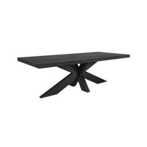 Hunter spisebord sort 240x110cm
