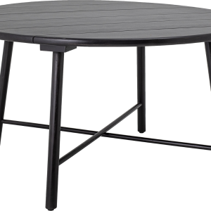 Spisebord Creative Collection Lope Ø140 Sort Akacietræ Rundt