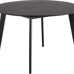 Spisebord Signature Dionea rund Ø120 x H76 cm egetræsfinér mat sort