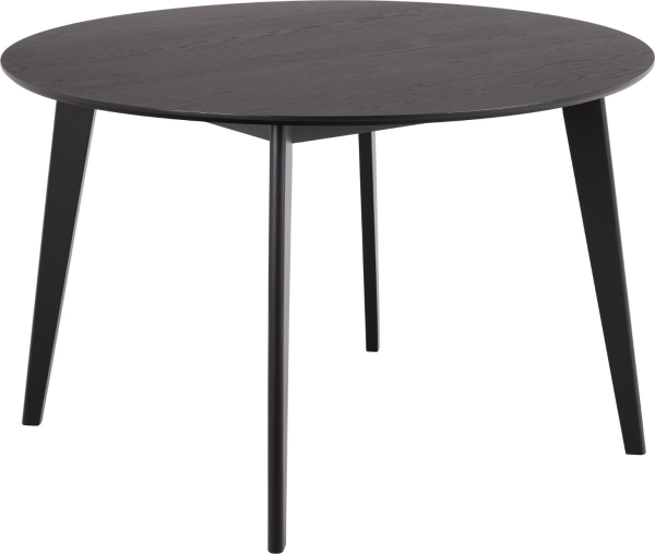 Spisebord Signature Dionea rund Ø120 x H76 cm egetræsfinér mat sort