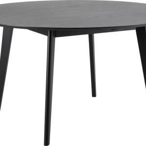 Spisebord Signature Dionea rund Ø140 cm mat sort egetræsfinér