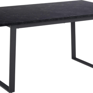 Spisebord Signature Fianna 160x90 cm sort marmor Izmir melamin