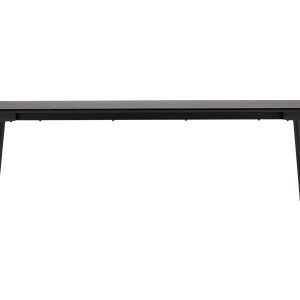 VENTURE DESIGN Ellis spisebord, rektangulær - sort MDF og stål ( 85x230)
