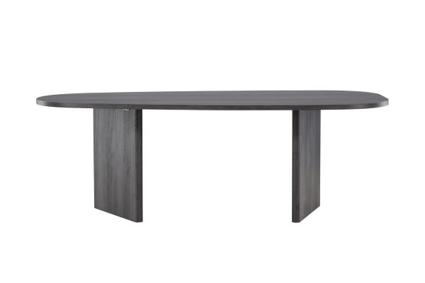 VENTURE DESIGN Grönvik spisebord - sort MDF (220x100)
