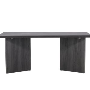 VIND COLLECTION Bassholmen spisebord, rektangulær - sort MDF (90x180)