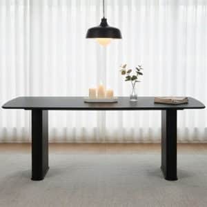Lunra spisebord Sort