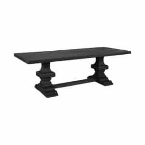 Paris spisebord mat sort 240cm